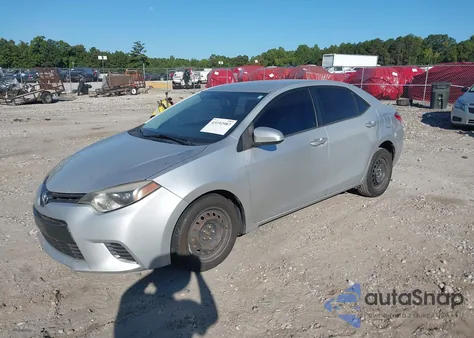 2015 Toyota Corolla Le from USA, damaged, VIN 2T1BURHE5FC436231